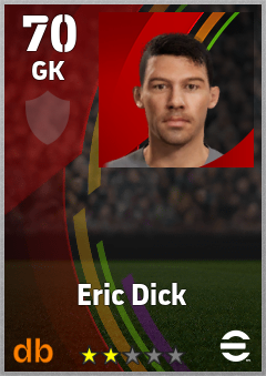Eric Dick eFootball player card