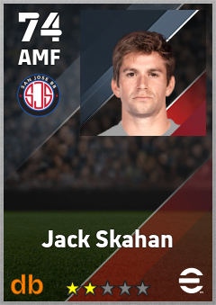 Jack Skahan — AMF, OVR 74, MAX 74