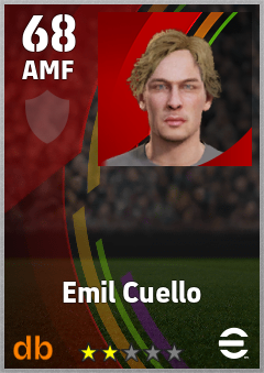 Emil Cuello eFootball player card