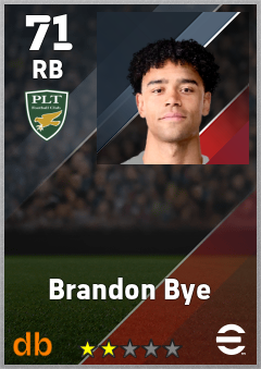 Brandon Bye eFootball player card