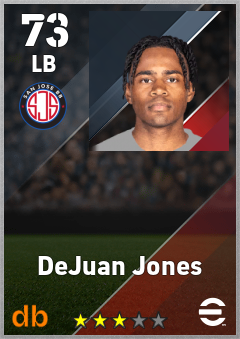 DeJuan Jones — LB, OVR 73, MAX 73