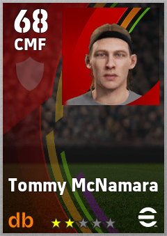 Tommy McNamara eFootball player card
