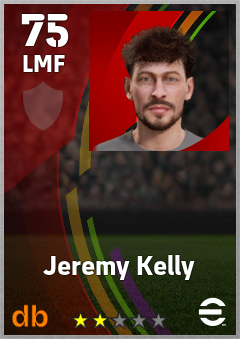 Jeremy Kelly eFootball player card
