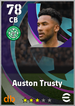 Auston Trusty — CB, OVR 78, MAX 78