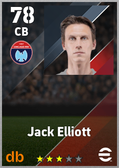 Jack Elliott eFootball player card