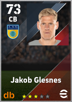 Jakob Glesnes eFootball player card