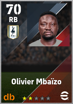 Olivier Mbaïzo eFootball player card