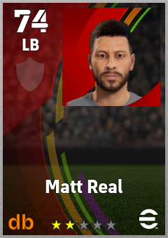 Matt Real eFootball player card