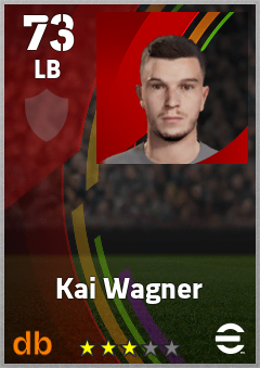 Kai Wagner eFootball player card