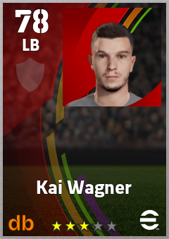 Kai Wagner eFootball player card