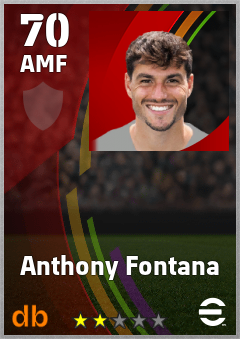 Anthony Fontana eFootball player card