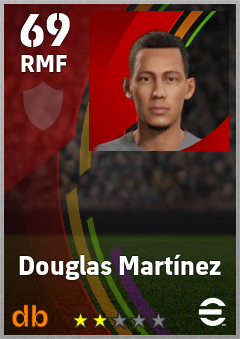 Douglas Martínez eFootball player card