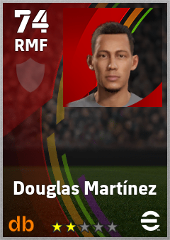 Douglas Martínez eFootball player card