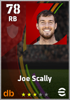 Joe Scally — RB, OVR 78, MAX 78