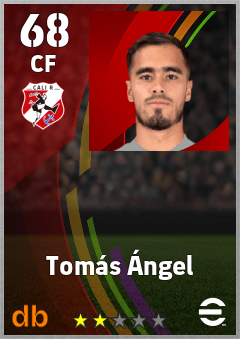 Tomás Ángel — CF, OVR 68, MAX 68