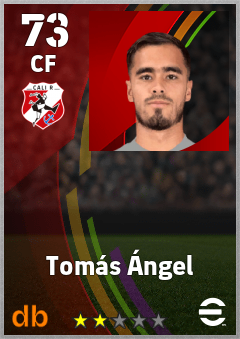 Tomás Ángel — CF, OVR 73, MAX 73
