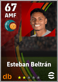 Esteban Beltrán — AMF, OVR 67, MAX 67