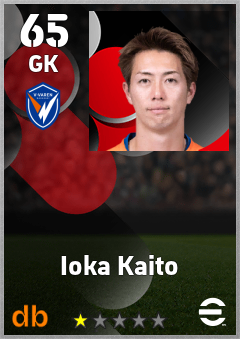 Ioka Kaito — GK, OVR 65, MAX 65