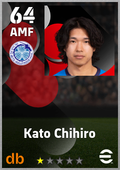 Kato Chihiro eFootball player card