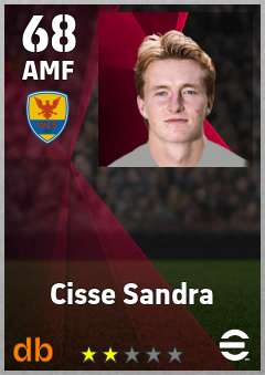 Cisse Sandra — AMF, OVR 68, MAX 68
