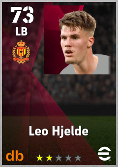 Leo Hjelde — LB, OVR 73, MAX 73