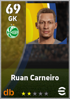 Ruan Carneiro — GK, OVR 69, MAX 69