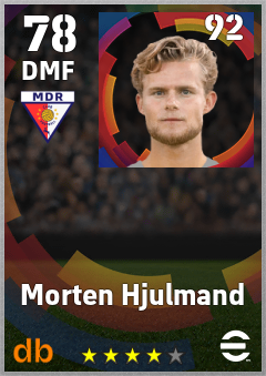 Morten Hjulmand eFootball player card