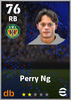 Perry Ng — RB, OVR 76, MAX 76