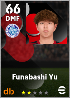 Funabashi Yu eFootball player card