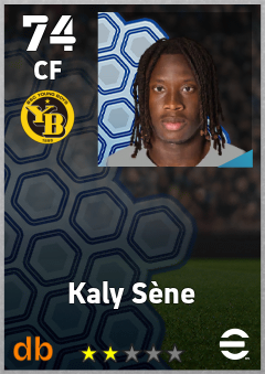 Kaly Sène — CF, OVR 74, MAX 74