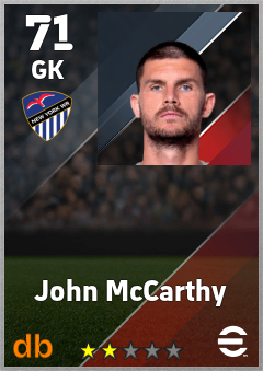 John McCarthy eFootball player card