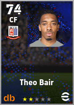 Theo Bair eFootball player card