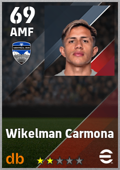 Wikelman Carmona — AMF, OVR 69, MAX 69