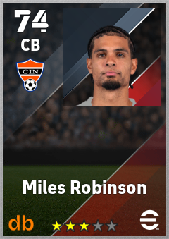 Miles Robinson eFootball player card