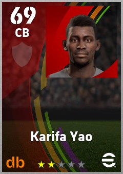 Karifa Yao eFootball player card
