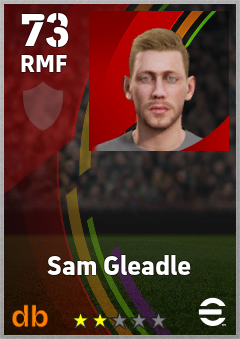 Sam Gleadle eFootball player card