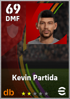 Kevin Partida eFootball player card