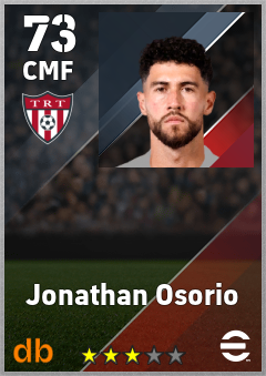 Jonathan Osorio — CMF, OVR 73, MAX 73