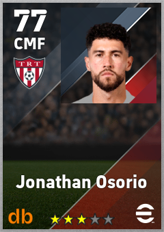 Jonathan Osorio — CMF, OVR 77, MAX 77