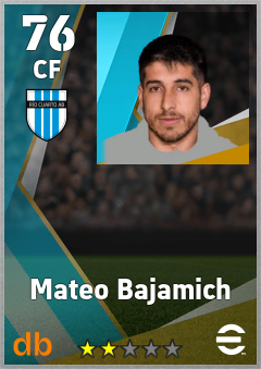 Mateo Bajamich eFootball player card