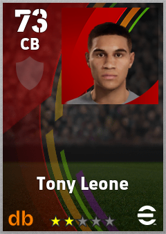 Tony Leone eFootball player card