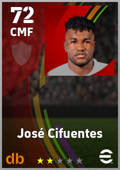 José Cifuentes eFootball player card