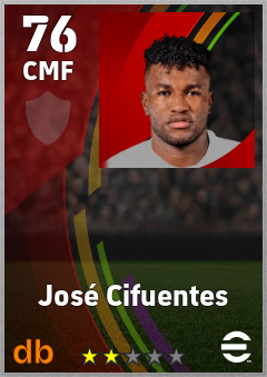 José Cifuentes — CMF, OVR 79, MAX 79