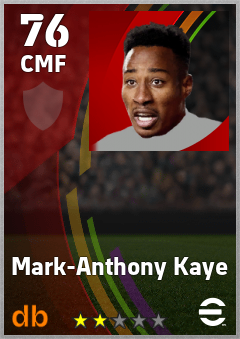 Mark-Anthony Kaye eFootball player card