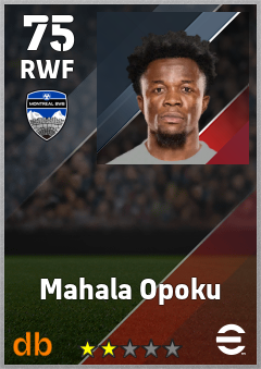 Mahala Opoku — RWF, OVR 75, MAX 75