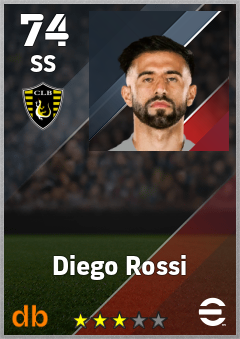 Diego Rossi eFootball player card