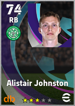 Alistair Johnston eFootball player card