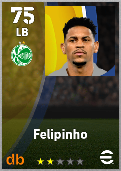 Felipinho — LB, OVR 75, MAX 75