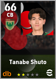 Tanabe Shuto eFootball player card
