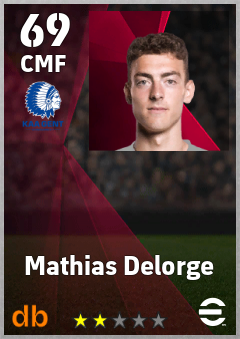 Mathias Delorge — CMF, OVR 69, MAX 69